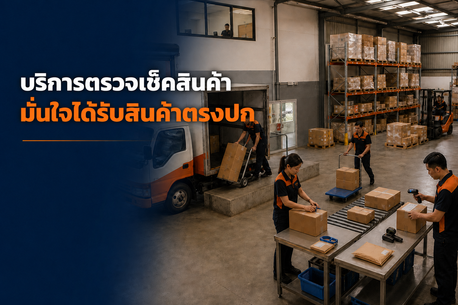 บริการตรวจเช็คสินค้า